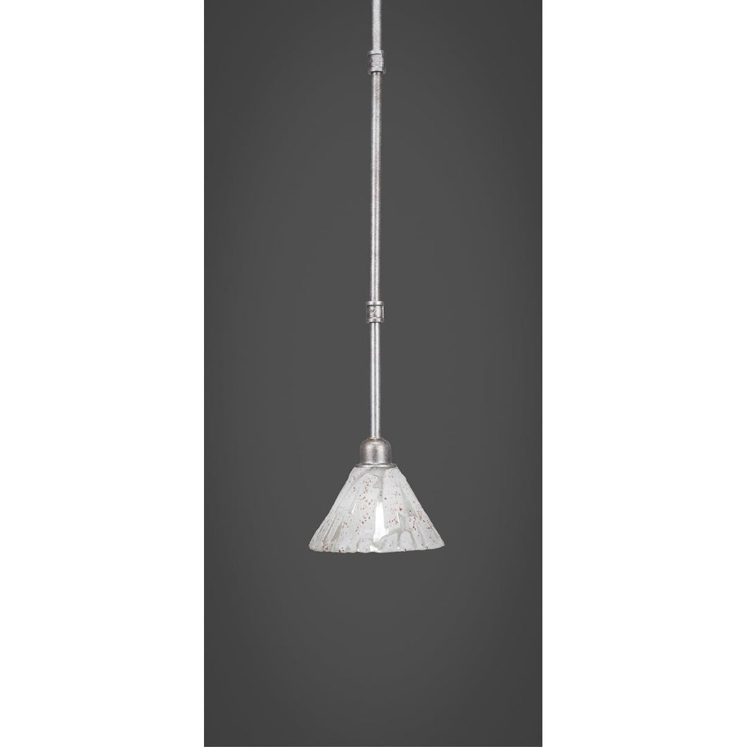 Toltec Vintage 284-as-7195 Pendant Light - Aged Silver