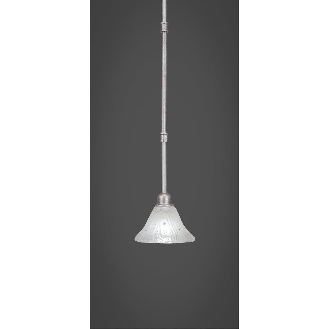 Toltec Vintage 284-as-751 Pendant Light - Aged Silver