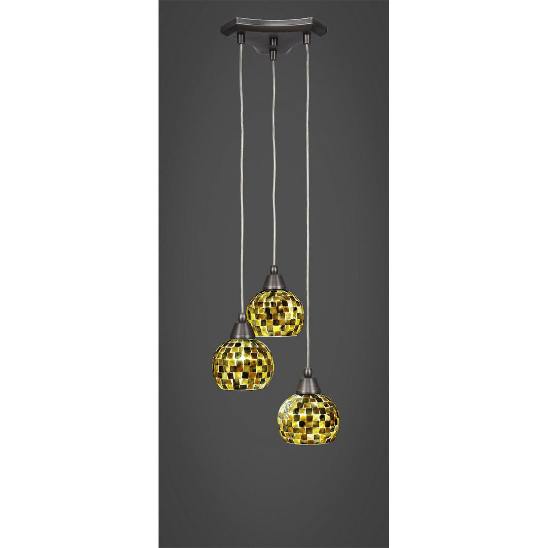 Toltec Europa 28-bn-407 Pendant Light - Brushed Nickel