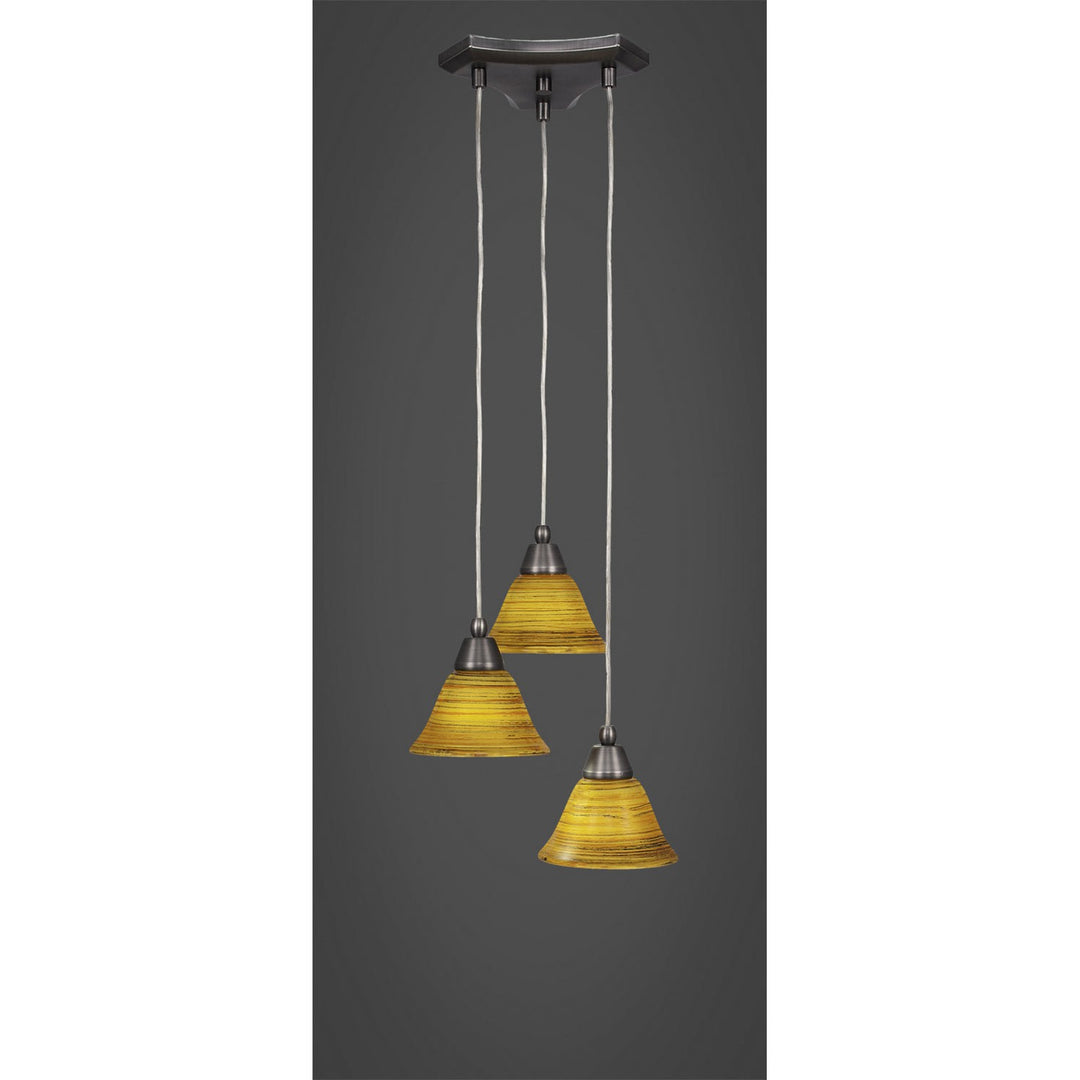 Toltec Europa 28-bn-454 Pendant Light - Brushed Nickel