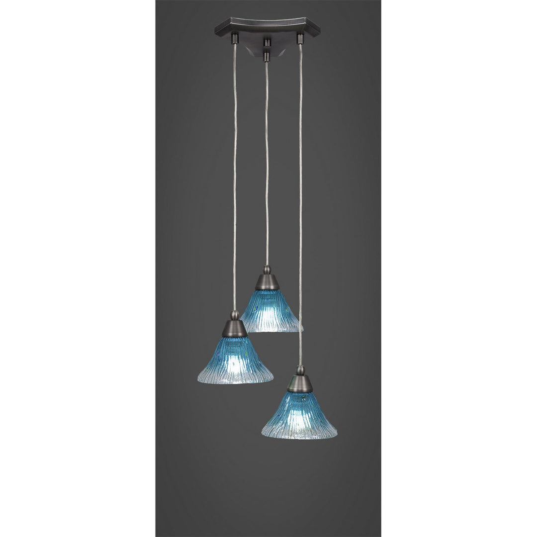 Toltec Europa 28-bn-458 Pendant Light - Brushed Nickel