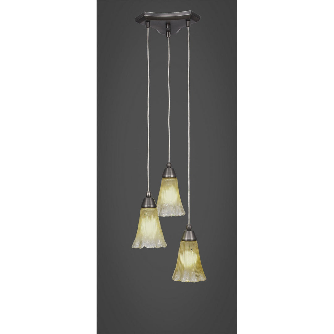 Toltec Europa 28-bn-720 Pendant Light - Brushed Nickel
