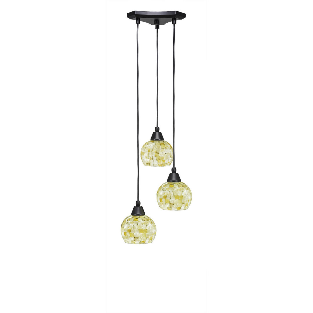 Toltec Europa 28-mb-405 Pendant Light - Matte Black