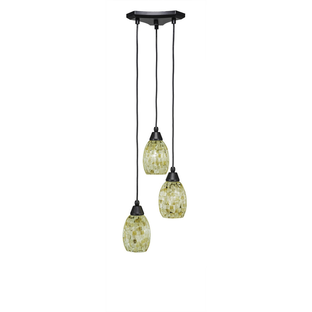 Toltec Europa 28-mb-406 Pendant Light - Matte Black