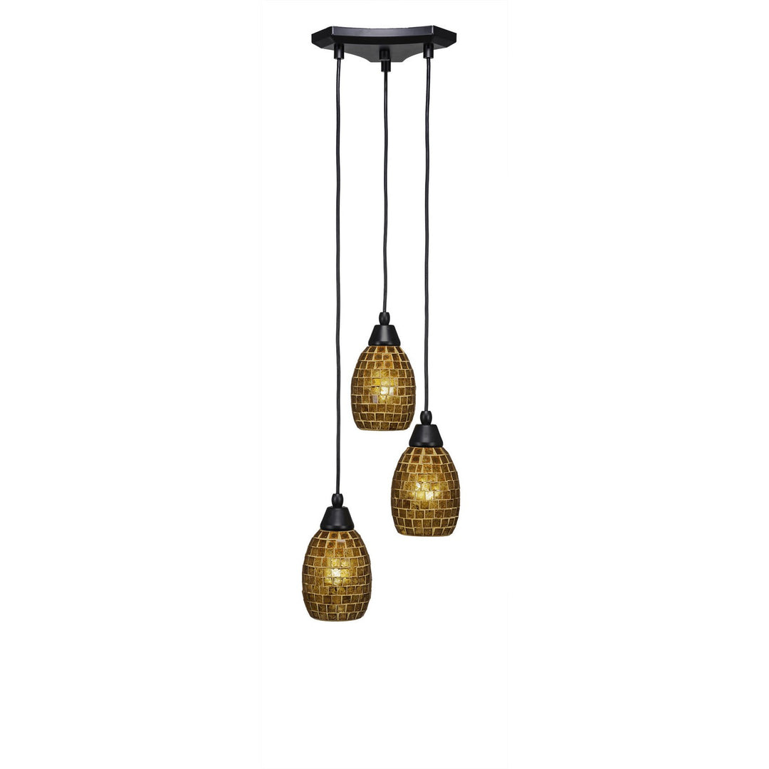 Toltec Europa 28-mb-409 Pendant Light - Matte Black