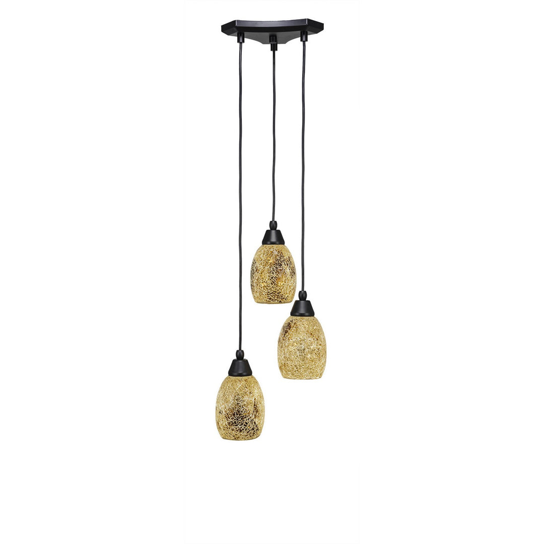 Toltec Europa 28-mb-4175 Pendant Light - Matte Black