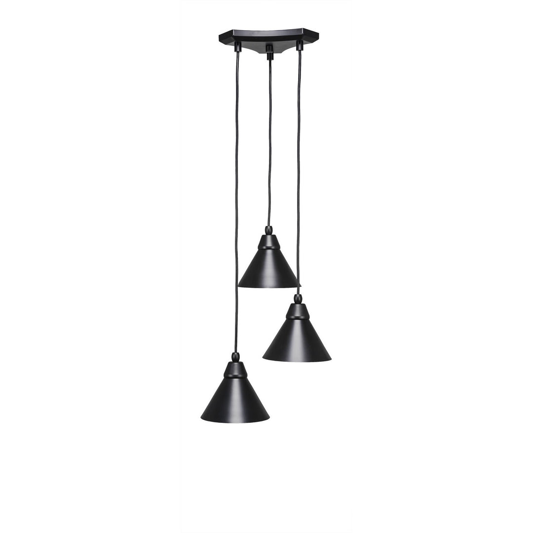 Toltec Europa 28-mb-421 Pendant Light - Matte Black