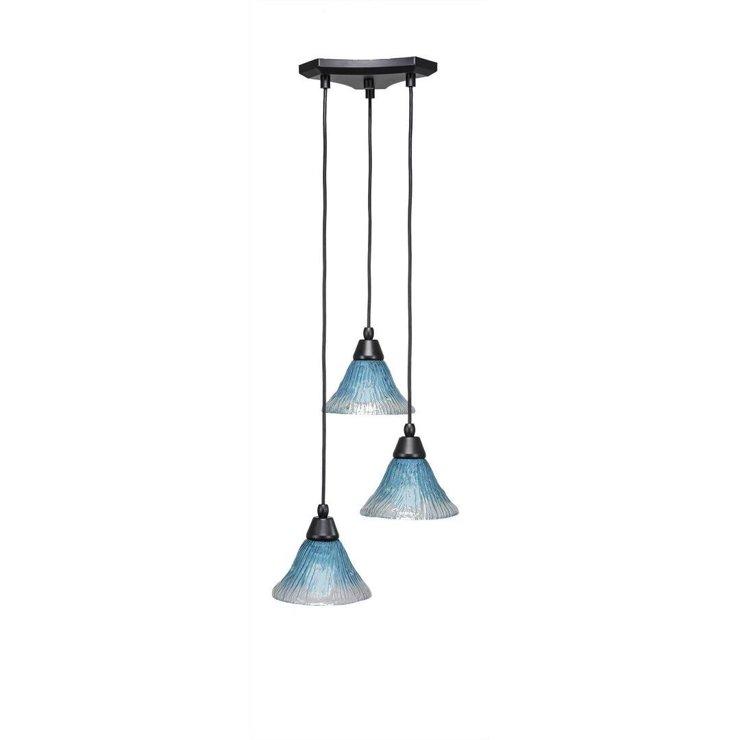 Toltec Europa 28-mb-458 Pendant Light - Matte Black