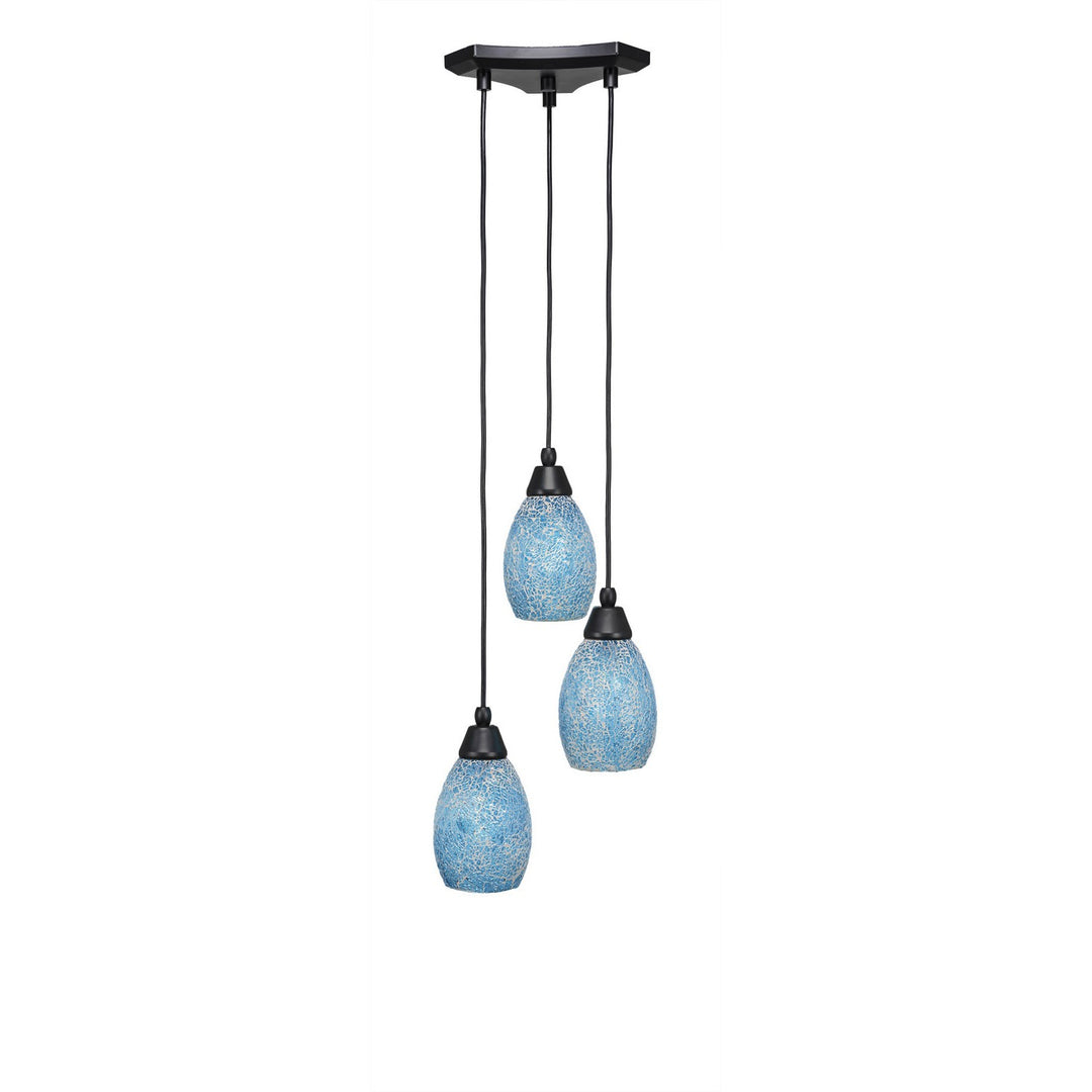 Toltec Europa 28-mb-5055 Pendant Light - Matte Black