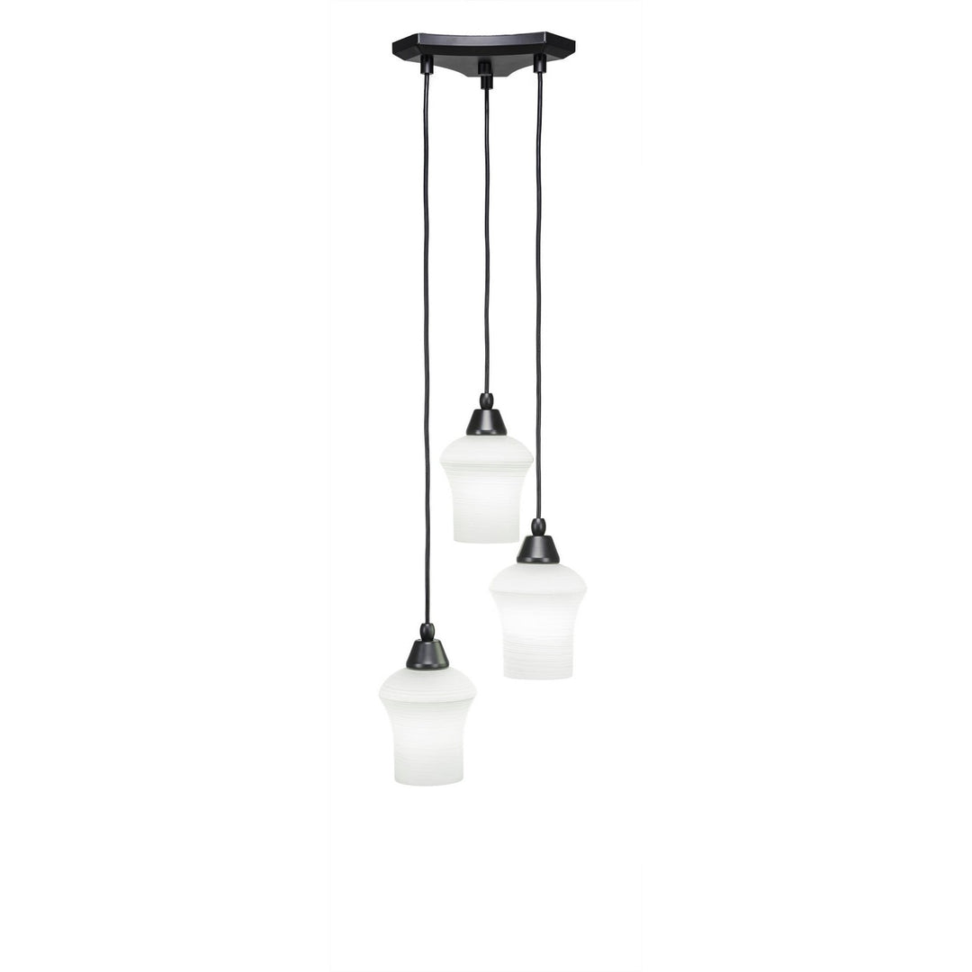 Toltec Europa 28-mb-681 Pendant Light - Matte Black