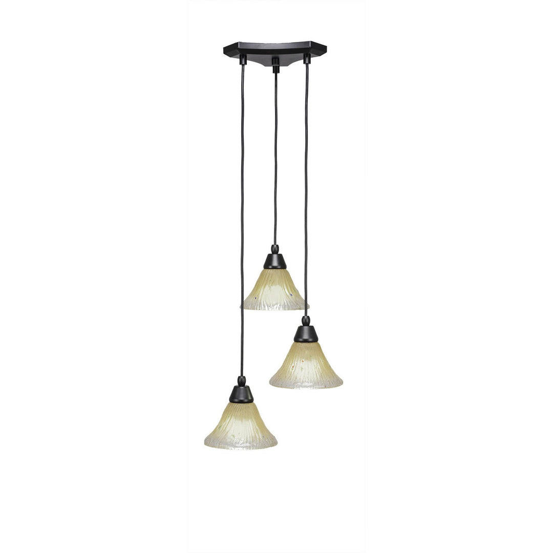 Toltec Europa 28-mb-750 Pendant Light - Matte Black