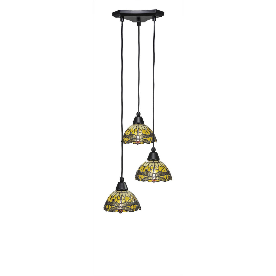 Toltec Europa 28-mb-9465 Pendant Light - Matte Black
