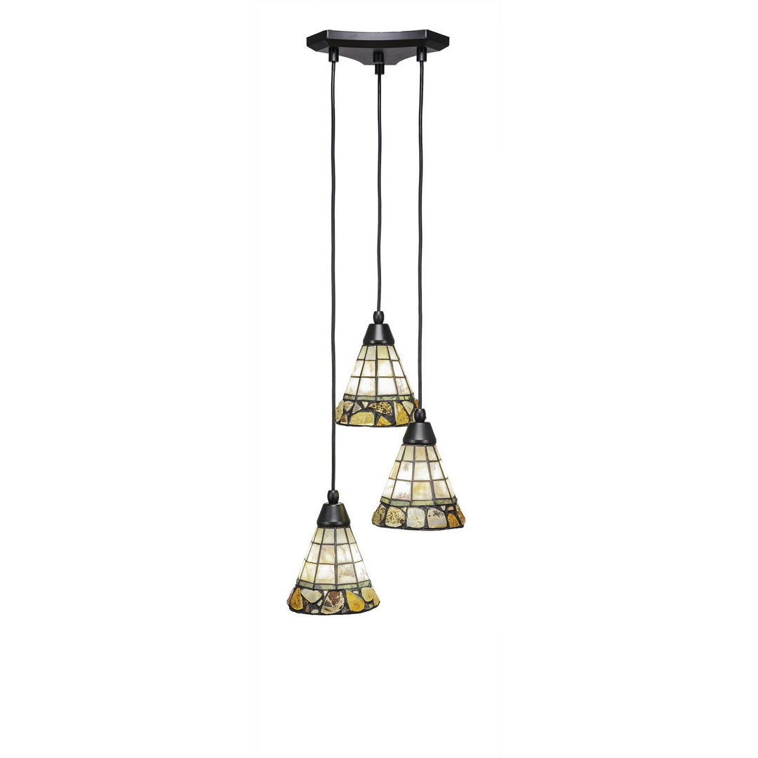 Toltec Europa 28-mb-9735 Pendant Light - Matte Black