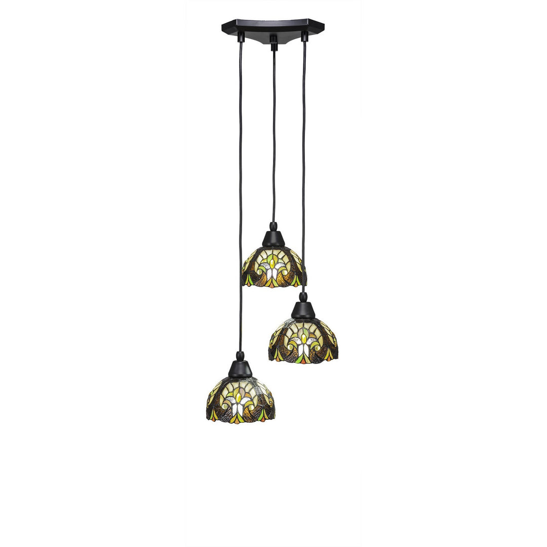 Toltec Europa 28-mb-9945 Pendant Light - Matte Black