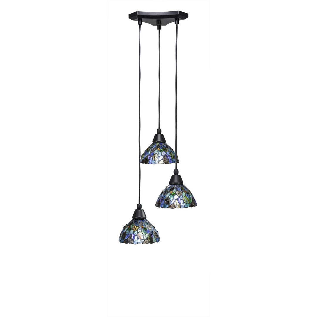 Toltec Europa 28-mb-9955 Pendant Light - Matte Black
