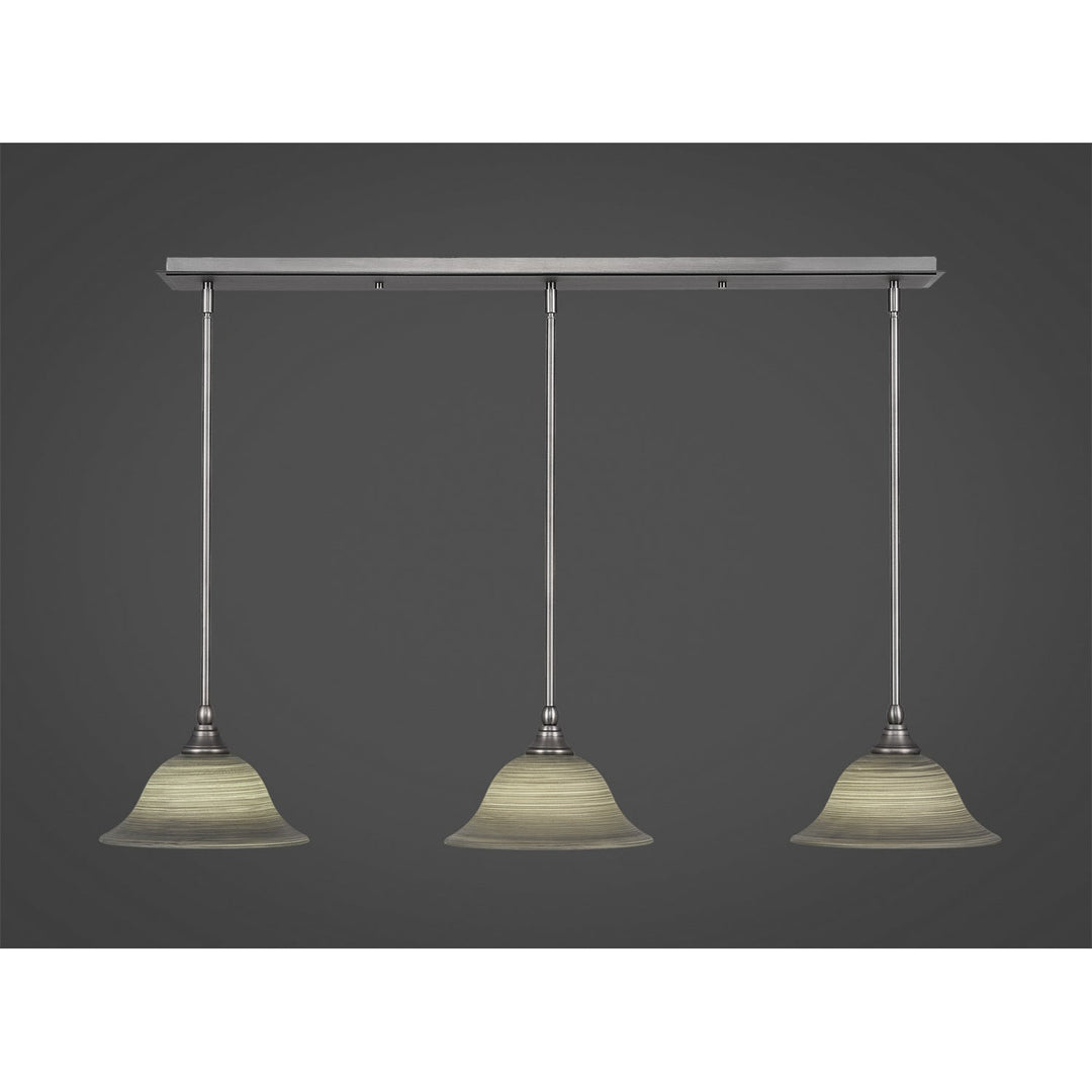 Toltec Any 36-bn-603 Pendant Light - Brushed Nickel