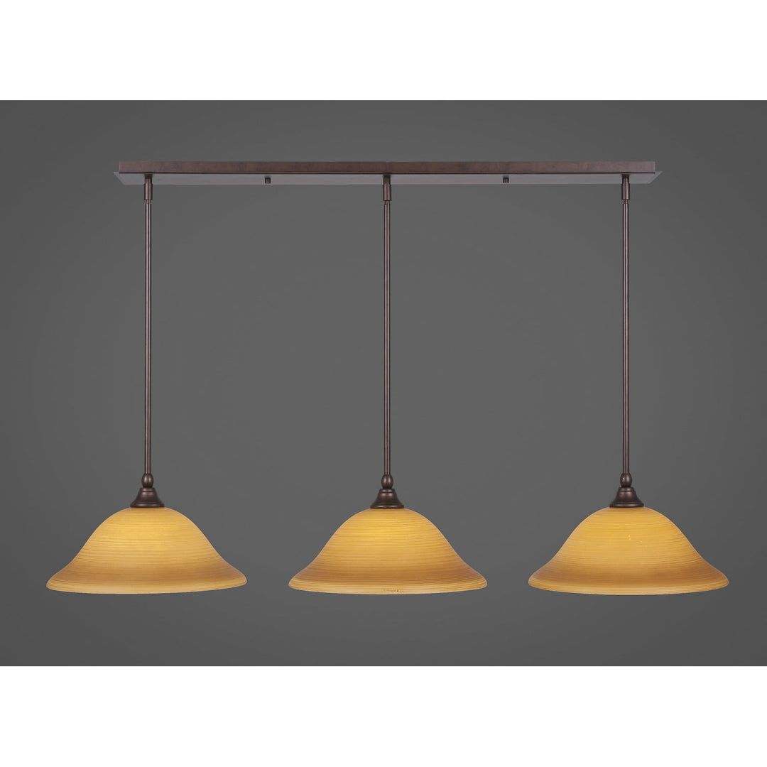 Toltec Any 36-brz-624 Pendant Light - Bronze