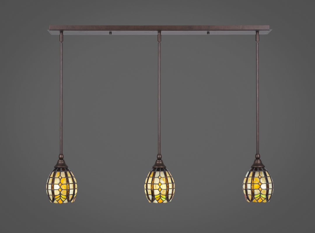 Toltec Any 36-BRZ-9871 Pendant Light - Bronze