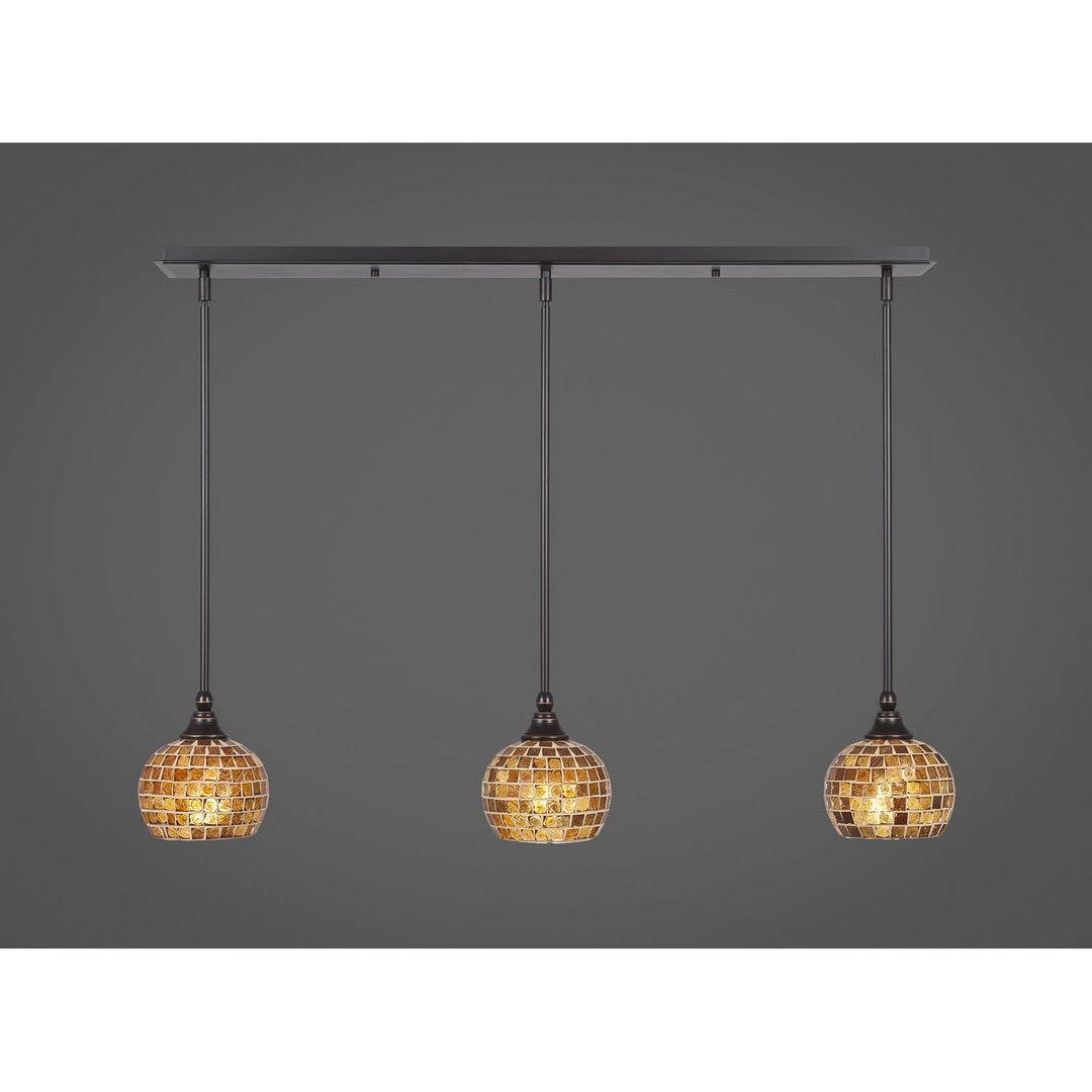 Toltec Any 36-dg-402 Pendant Light - Dark Granite