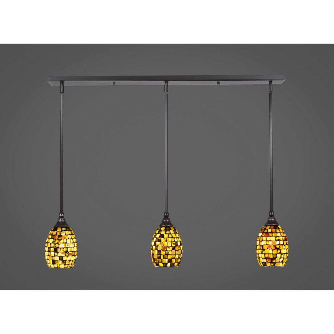 Toltec Any 36-dg-408 Pendant Light - Dark Granite