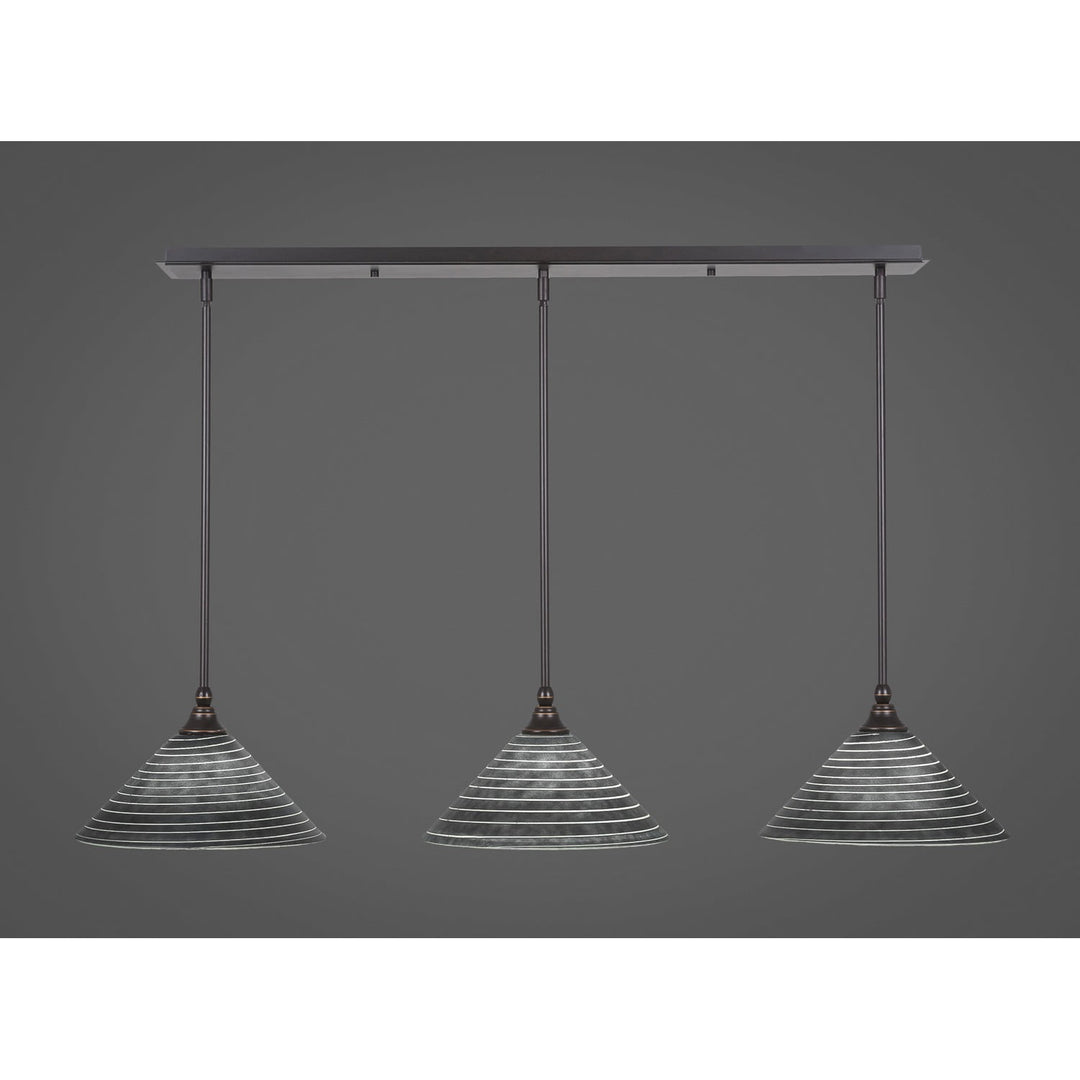 Toltec Any 36-dg-442 Pendant Light - Dark Granite