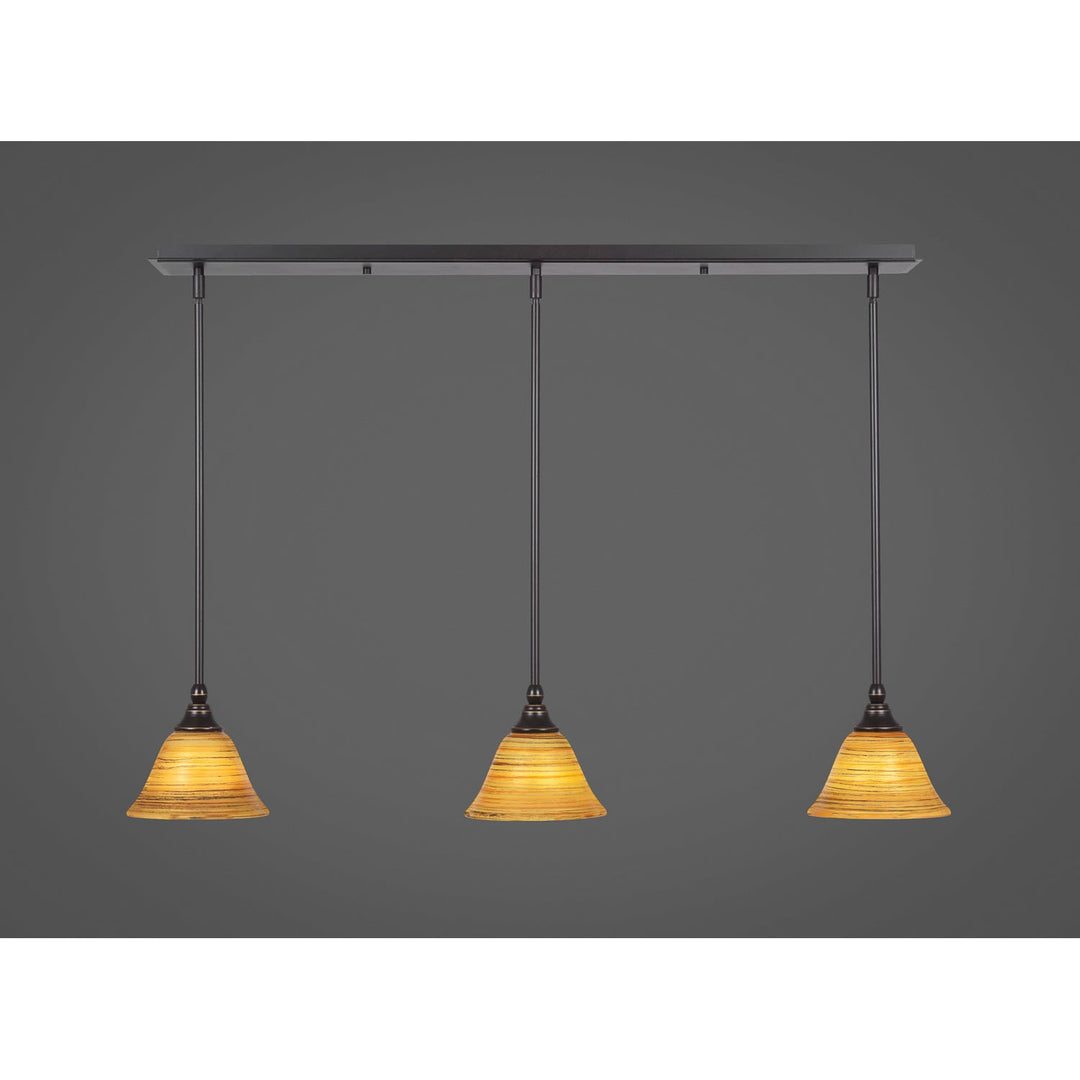 Toltec Any 36-dg-454 Pendant Light - Dark Granite