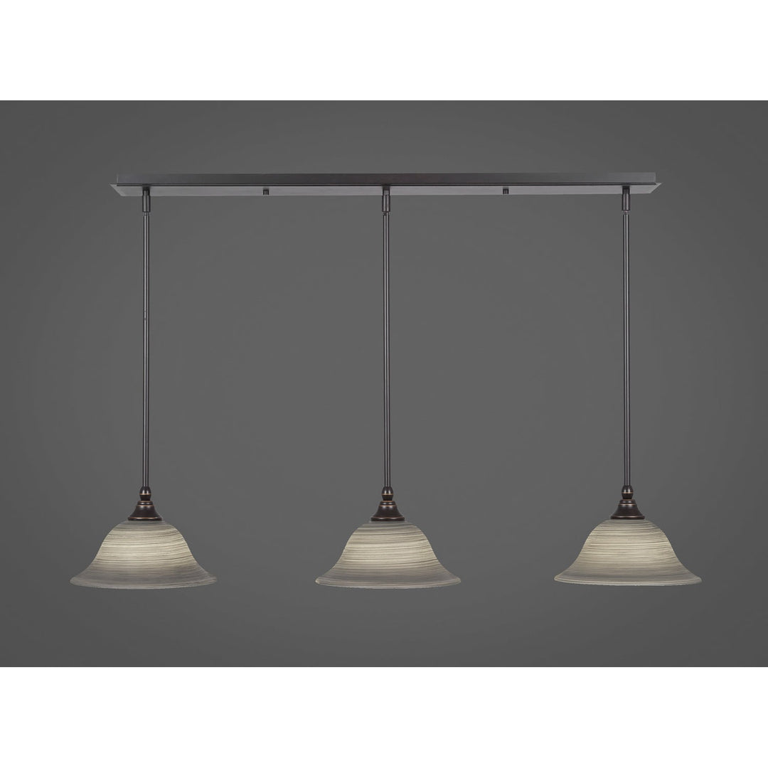 Toltec Any 36-dg-603 Pendant Light - Dark Granite