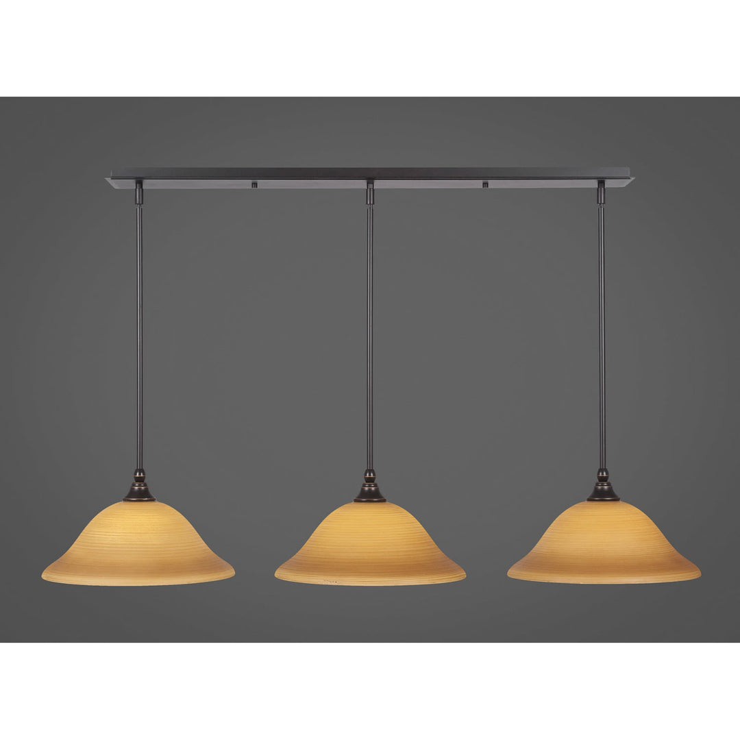 Toltec Any 36-dg-624 Pendant Light - Dark Granite