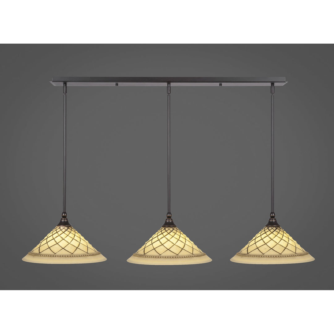 Toltec Any 36-dg-7182 Pendant Light - Dark Granite