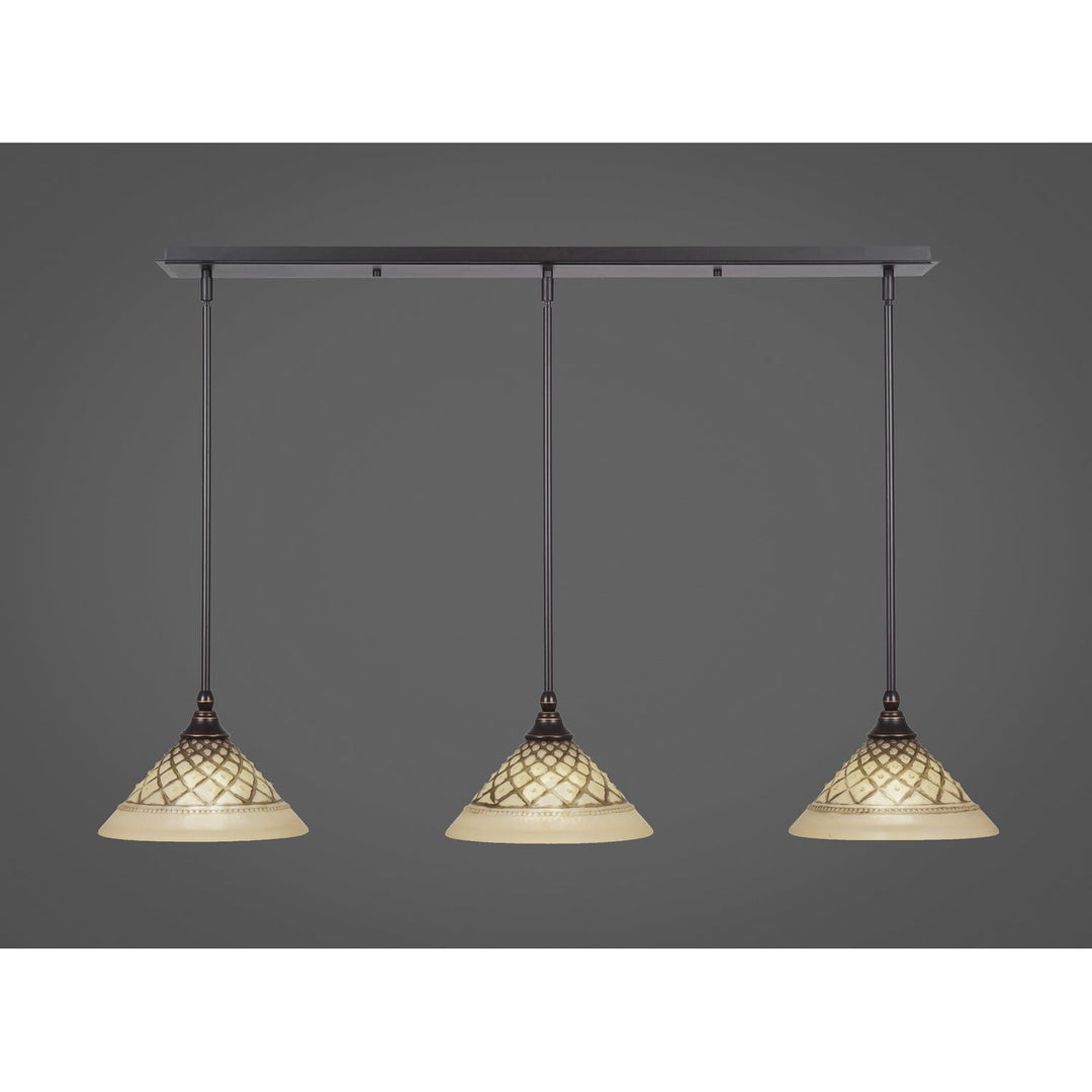 Toltec Any 36-dg-7183 Pendant Light - Dark Granite