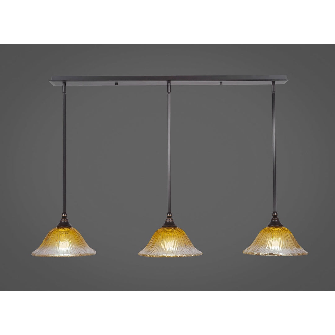 Toltec Any 36-dg-773 Pendant Light - Dark Granite