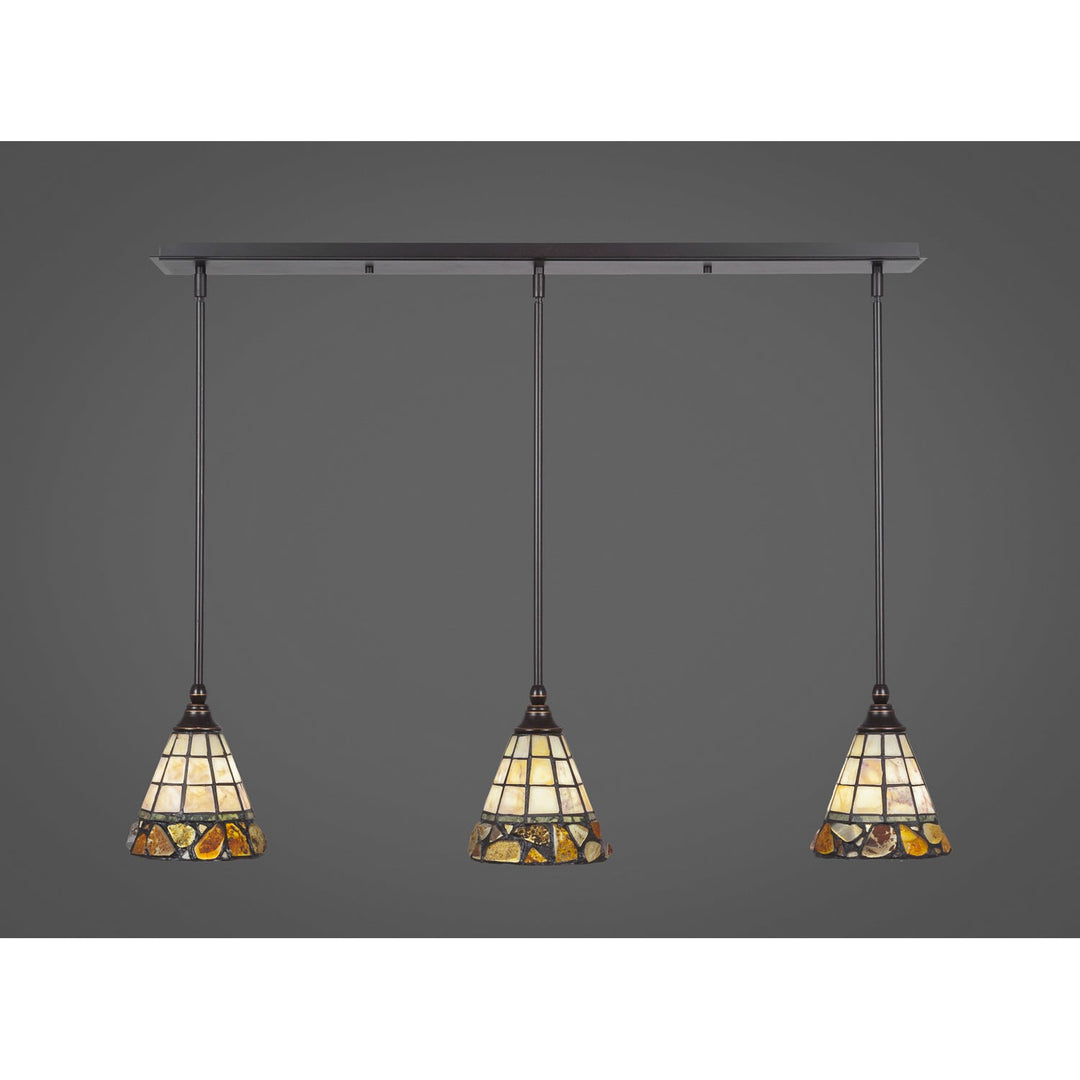 Toltec Any 36-dg-9735 Pendant Light - Dark Granite