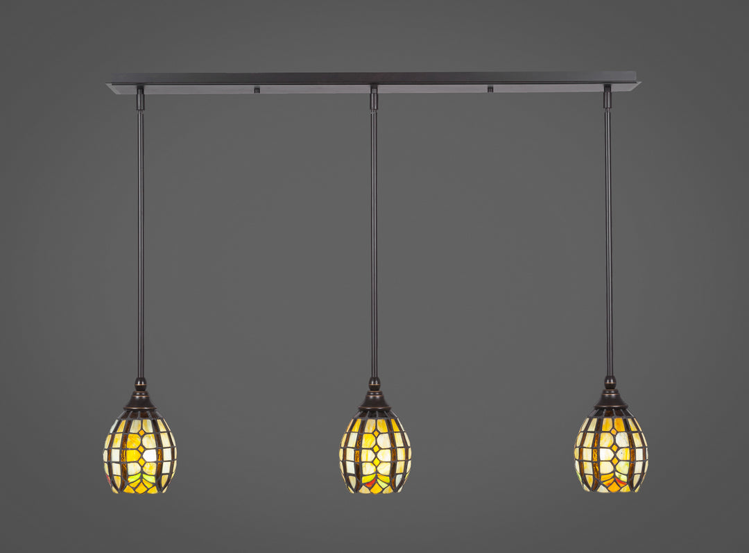 Toltec Any 36-DG-9871 Pendant Light - Dark Granite