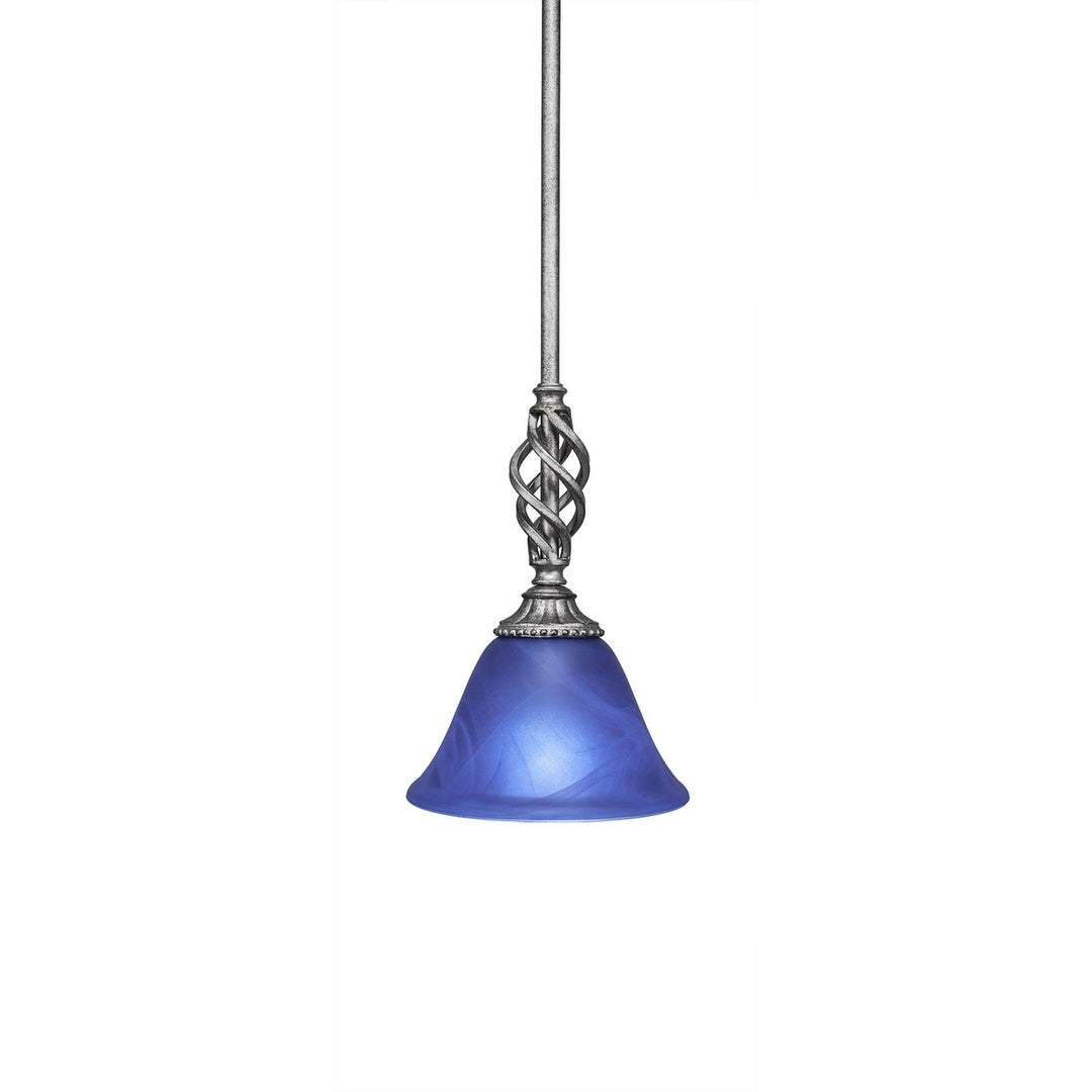 Toltec Eleganté 80-as-4155 Pendant Light - Aged Silver