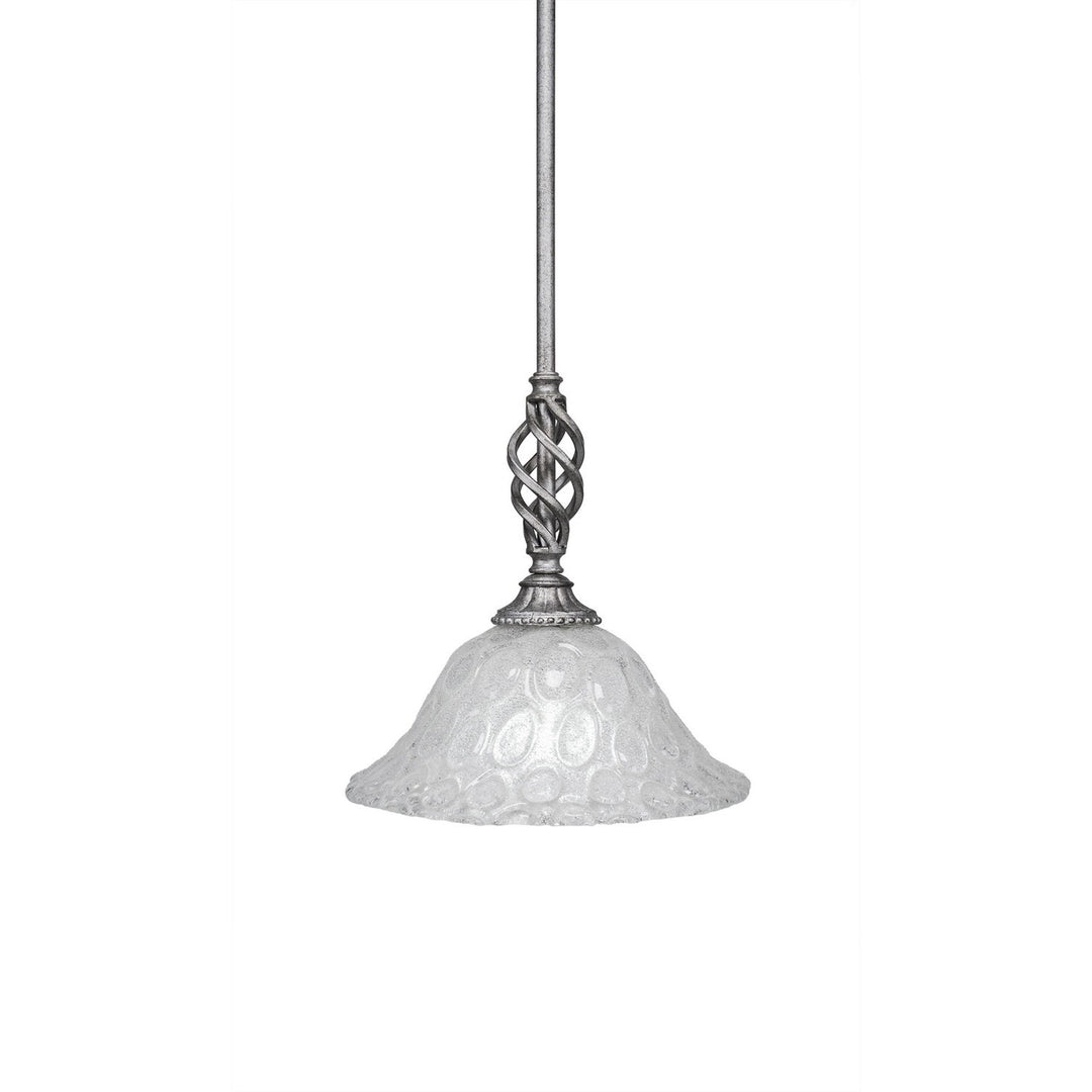 Toltec Elegante 80-as-431 Pendant Light - Aged Silver