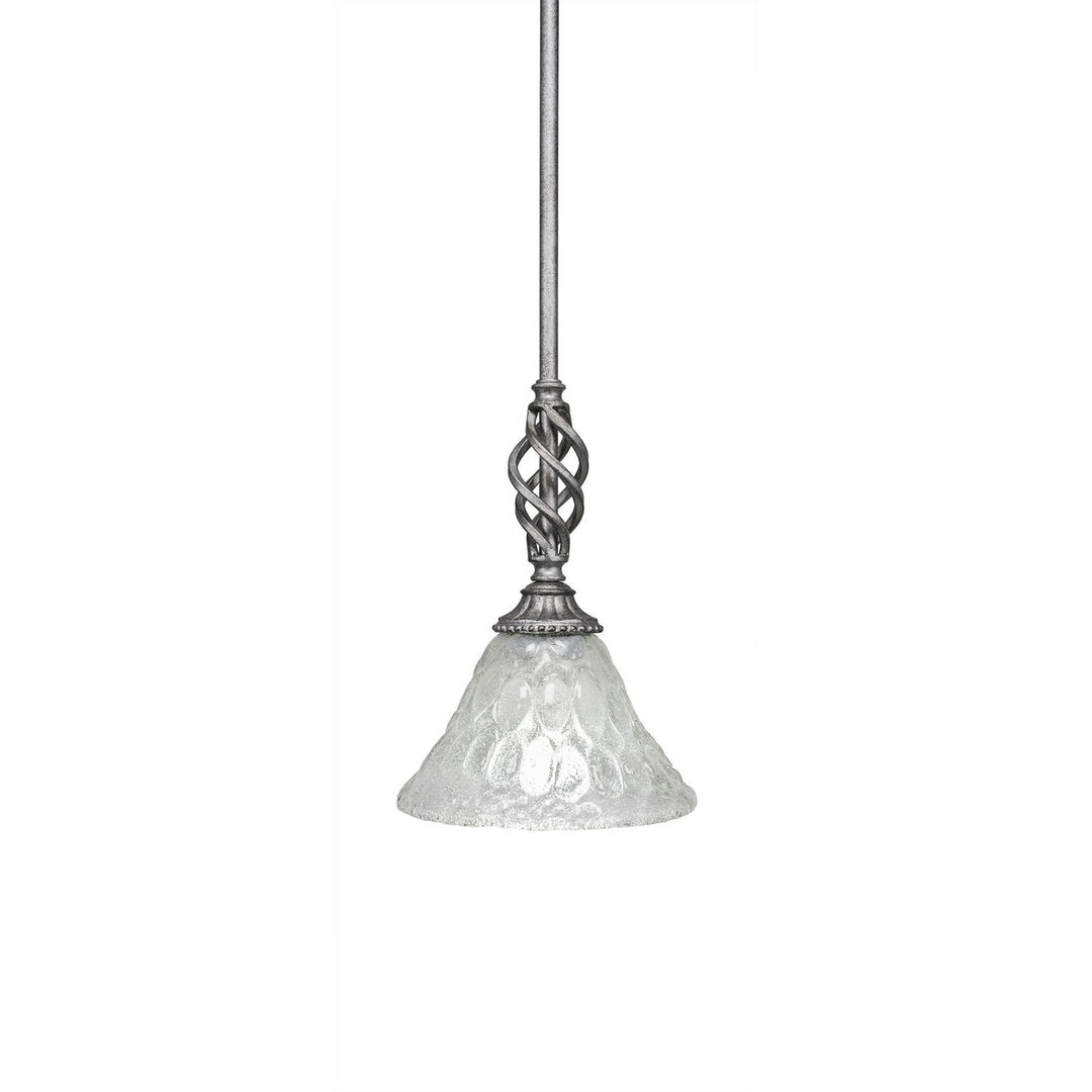 Toltec Eleganté 80-as-451 Pendant Light - Aged Silver