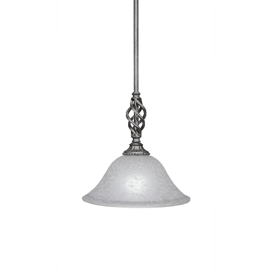Toltec Elegante 80-as-515 Pendant Light - Aged Silver