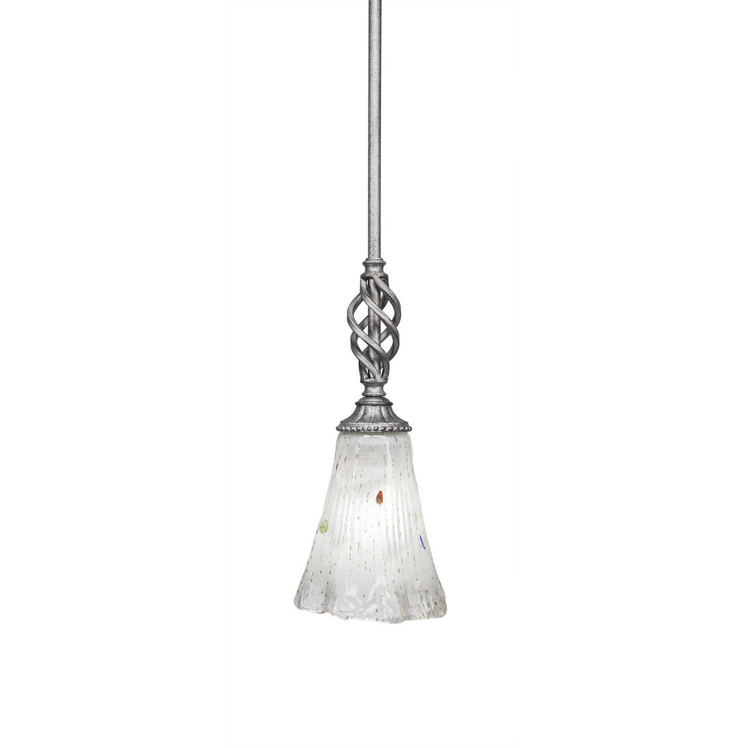 Toltec Eleganté 80-as-721 Pendant Light - Aged Silver