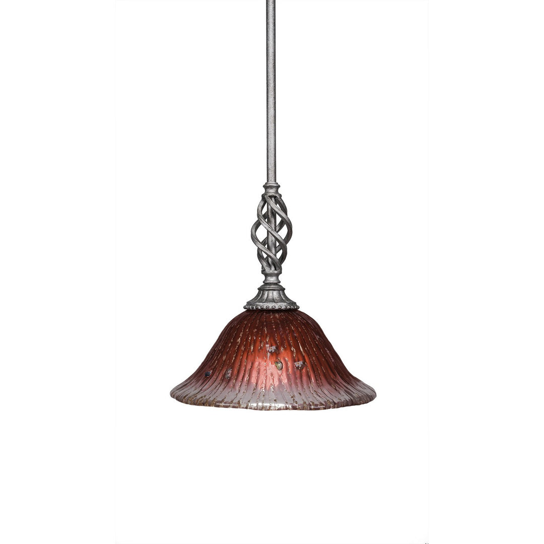 Toltec Eleganté 80-as-736 Pendant Light - Aged Silver