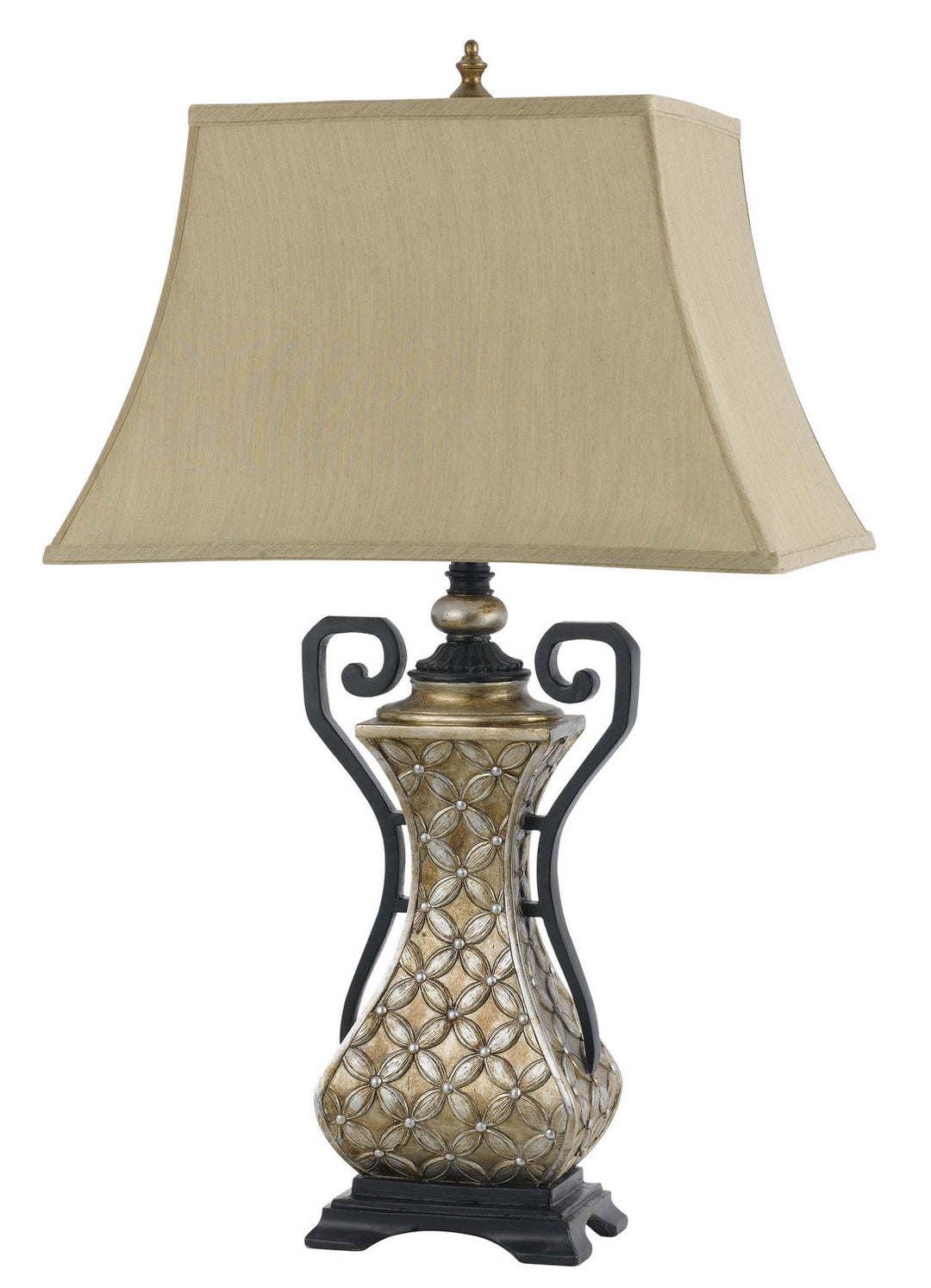 Cal Lighting BO-2434TB Montgomery One Light Table Lamp Lamp Bronze / Dark