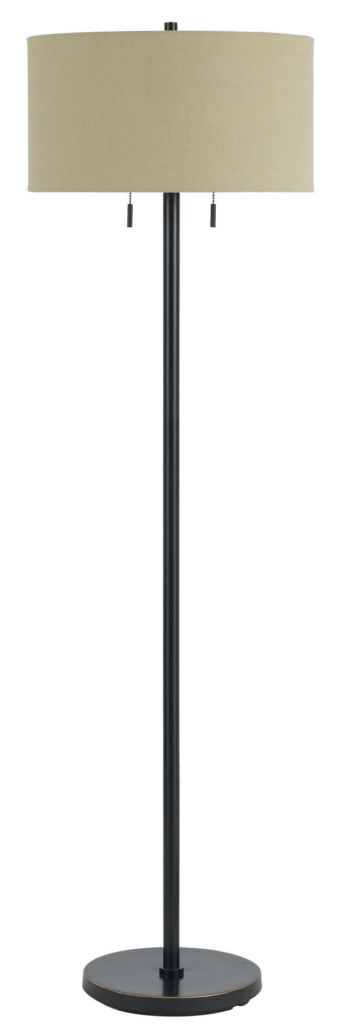 Cal Lighting BO-2450FL-DB Calais Two Light Floor Lamp Lamp Bronze / Dark