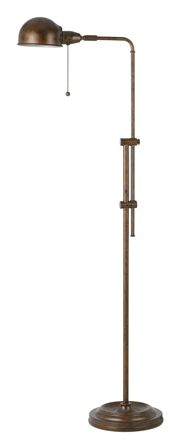 Cal Lighting BO-2441FL-RU Croby One Light Floor Lamp Lamp Bronze / Dark