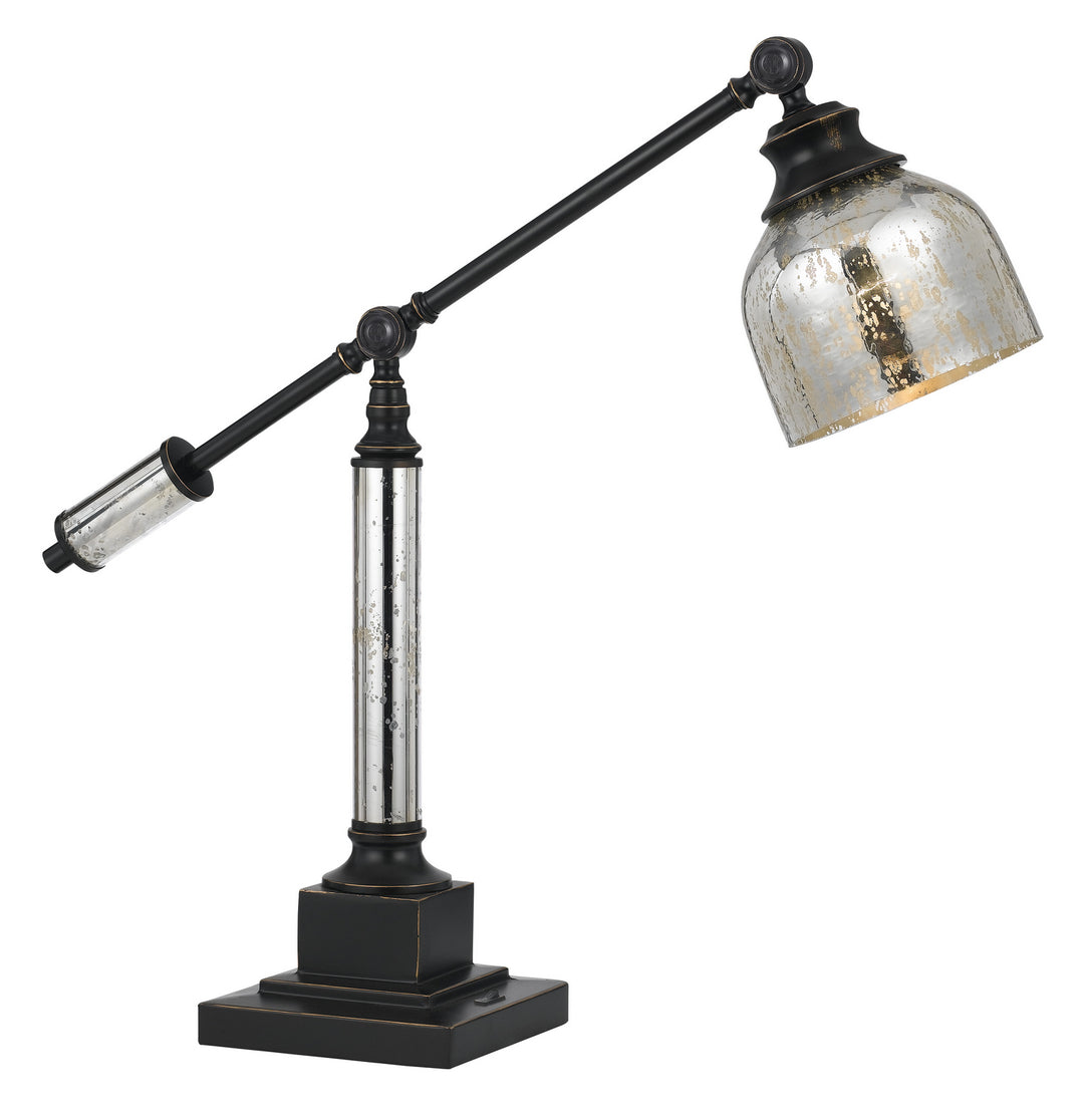 Cal Lighting BO-2602TB Metal One Light Desk Lamp Lamp Bronze / Dark