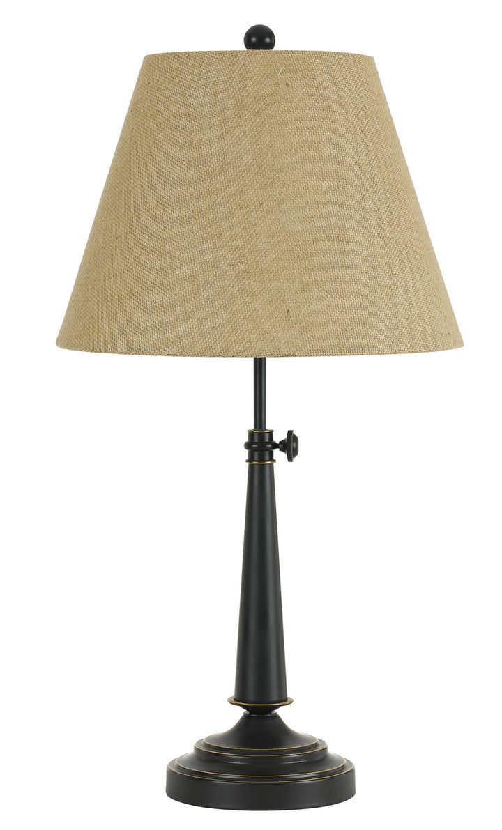 Cal Lighting BO-2671TB Madison One Light Table Lamp Lamp Bronze / Dark