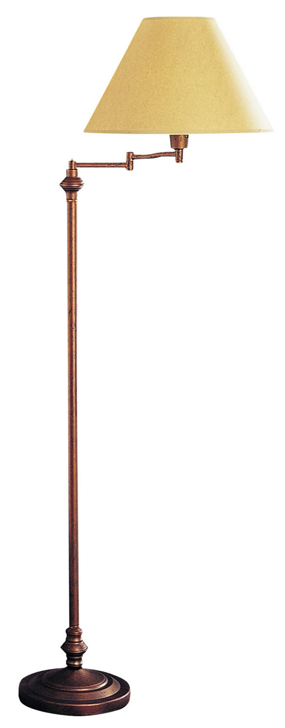 Cal Lighting BO-314-RU Swing Arm One Light Floor Lamp Lamp Bronze / Dark