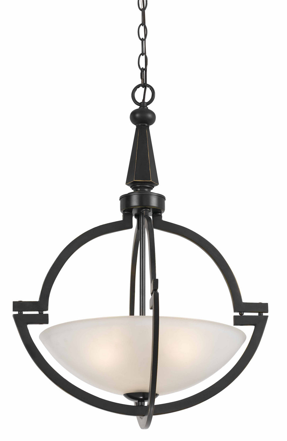 Cal Pendant FX-3552/1P Pendant Light - Oil Rubbed Bronze