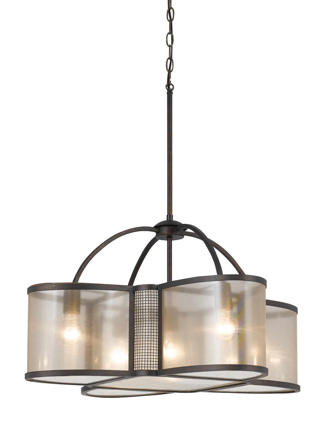 Cal Dixon FX-3555/5 Chandelier Light - Bronze