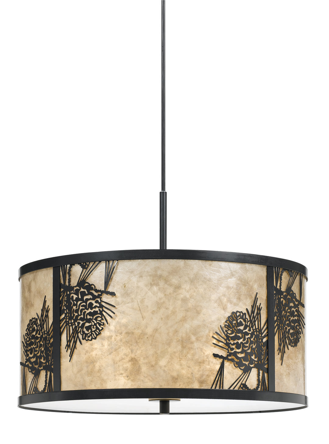 Cal Pine Cone FX-3615-1P Pendant Light - Dark Bronze