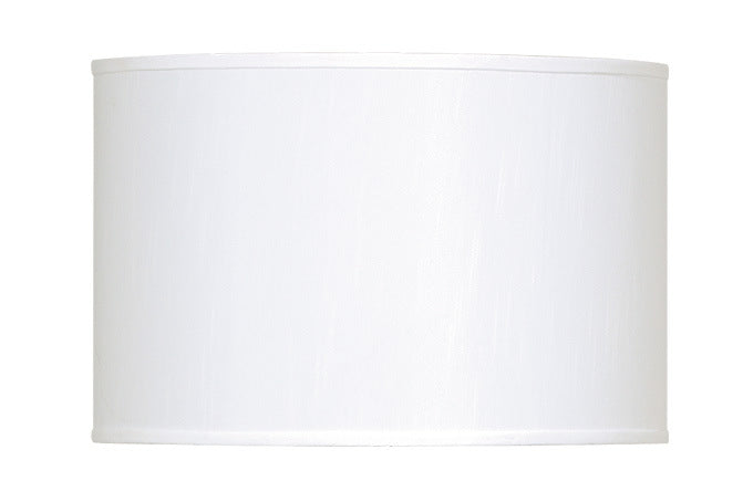 Cal Lighting SH-1205 Drum Shade Lamp Shade White