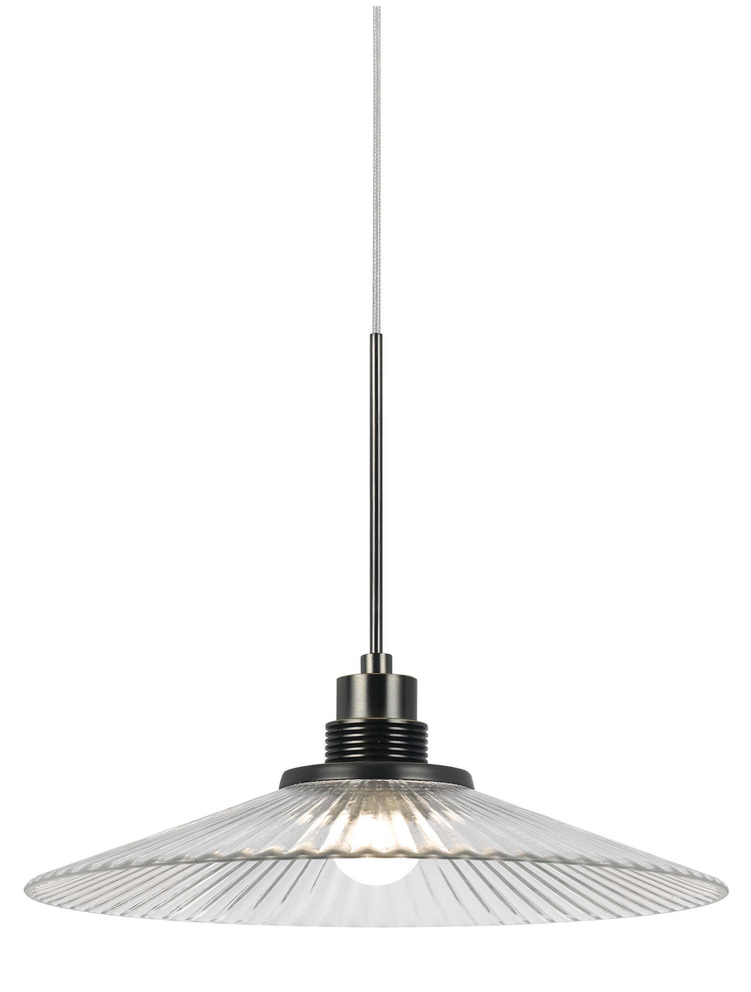 Cal Led Uni Pack Pendants UPL-715-CLR Pendant Light - Brushed Steel And Oil Rubbed Bronze